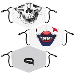 Funny Reusable Kids Face Mask:Breathable Comfort | Fully Machine Washable - Picture 1 of 4