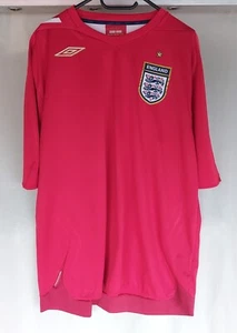 ENGLAND 2004/2006 AWAY FOOTBALL OFFICIAL SHIRT TRIKOT UMBRO XXL ERWACHSENE - Bild 1 von 11