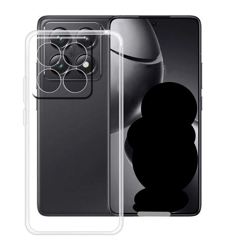 Cover Custodia Silicone TRASPARENTE  pre Xiaomi 14T/14T PRO - Immagine 1 di 1