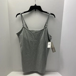 Motherhood Nursing Camisole Tank Top W/Stretch & Built In Shelf Bra Gray NEW NWT - Picture 1 of 12