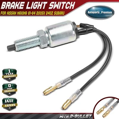 Brake Light Switch for Nissan	Maxima 1981-1984 200SX 240Z Subaru Dodge Plymouth - Image 1 of 4