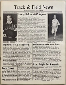 1954 Track and Field News January Parry O’Brien, Josy Barthel, Ray Ewry - Imagen 1 de 24
