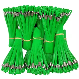 Stake Chaser Green 6 Inch Marking Flags for Survey, Landscaping, Trails 1000-Ct - Picture 1 of 7
