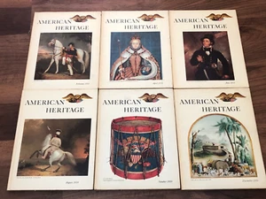 1959 American Heritage Hardcover Books Complete Set of 6 History Books VINTAGE - Picture 1 of 3