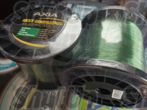 Bulk Spool Axia Carp And Sea Fishing Line Green 0.32mm 12lb 4617m - Picture 1 of 2