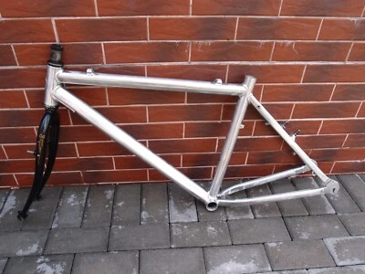 Juego de cuadro de aluminio MTB Moongose bicicleta + horquilla de acero 18 pulgadas Foto 1 de 4