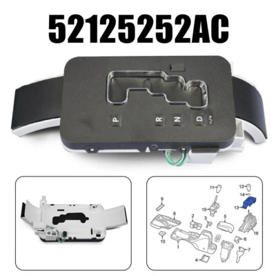 Car Automatic Transmission Shifter Bezel For Jeep Wrangler Liberty Dodge Nitro Foto 1 de 4