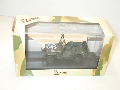 Victoria Scale 1:43, Jeep Willys US Army Military - Image 1 of 4