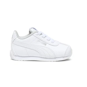 PUMA Turin 3 Lace Up Toddler Boys White Sneakers Casual Shoes 38443202 - Picture 1 of 6