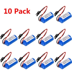 10x 1.2Ah Replace PLC Battery for 1756-BA2 BR2/3A-AB 1745-B1 3.0V - Picture 1 of 4