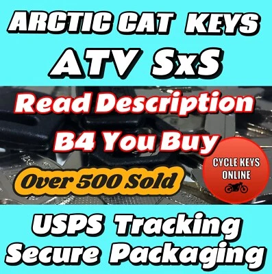 Arctic Cat ATV Llaves SxS Llave Cortada a Código LEER DESCRIPCIÓN B4 ¡¡TÚ COMPRAS!!️ Foto 1 de 4