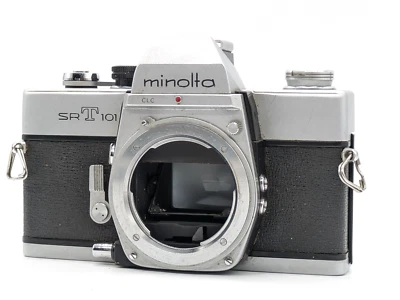 Video*[Near MINT*] Minolta SRT 101 35mm Film Camera for MC Rokkor  from JAPAN #3 - Image 1 of 4