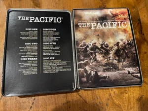 The Pacific DVD set in decorative tin, HBO presentation T Hanks, S Spielberg - Picture 1 of 6