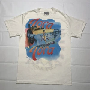 Vtg 1989 Tora Tora Surprise Attack Shirt Med Double Sided Rock Band Tee Made USA - Picture 1 of 12