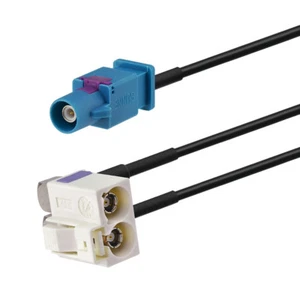Adaptador de antena estéreo de radio FM para automóvil Cable Fakra para Mecedes Benz Clase C Clase E - Imagen 1 de 4