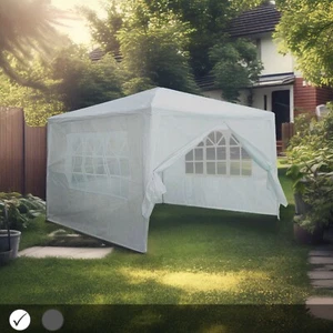 Neo 3x3M Gazebo Light Weight Waterproof Canopy Cover Outdoor Garden Tent Marquee - Picture 1 of 23