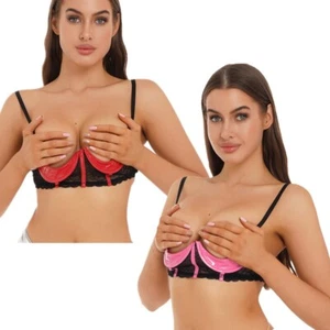 Womens Lingerie Push Up Bra Girlfriend Underwear Unlined Balconette Strappy - Picture 1 of 58