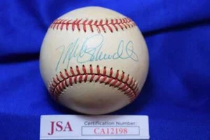 Mike Schmidt JSA Coa Autograph National League Signed Baseball - Picture 1 of 2