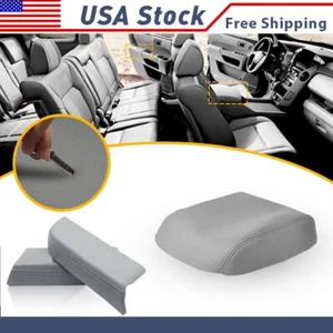Leather Center Console Lid + Rear Front Door Armrest Panel Cover For Honda Pilot - Picture 1 of 12
