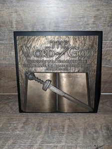 The Word Of God Sculpture Plaque Lighthouse Christian Products Hebrews 4:12 - Picture 1 of 2