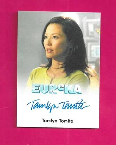 Eureka 2011 autograph card Tamlyn Tomita - Kim Anderson - Picture 1 of 2