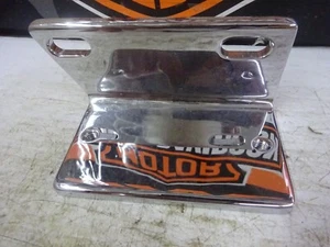 MUTLI-FIT HARLEYS CHOPPERS CUSTOM MADE CHROME LOWER FRONT REGULATOR MOUNT - Picture 1 of 11