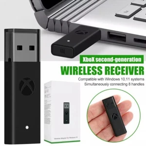 New Microsoft Xbox PC USB Wireless Adapter for Windows 10 with Extension Cable - Picture 1 of 10