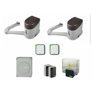 HYKE KIT PER CANCELLI A BATTENTE CON ANTE FINO A 3,5 M NICE HYKEKIT HYKEBDKCE - Bild 1 von 1