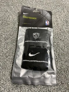 Nike NBA  Dri Fit Performance Wristbands Brooklyn Nets One Size Fits All - Picture 1 of 3