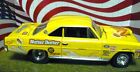 1/18 (IBWB) jaune 196 Chevrolet Nova, gazer « Cookie Man », hors-la-loi de la rue
