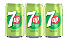 3X 7 UP FREE CANS 330ML