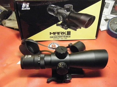 NcStar 3-9 Variable Power Rifle Scope P4 Sniper Reticle NOS - Image 1 of 4