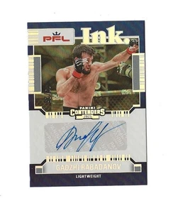 Panini Contenders 2025 PFL GADZHI RABADANOV autografiado plateado #19/25 - Imagen 1 de 2