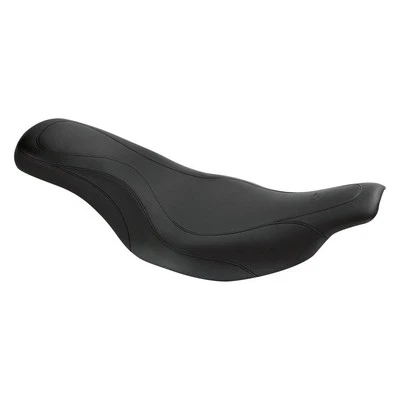 For Harley-Davidson Road Glide 1998-2007 Mustang DayTripper Black One-Piece Seat - Imagem 1 de 2