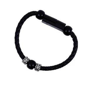 1Pc USB -C Daten-Synchronisierungskabel Geflochtenes Armband-Ladekabel - Bild 1 von 12