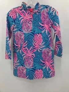 Pre-Owned Lilly Pulitzer Blue Child Size 6/7 Size Medium Girl's Dress - Picture 1 of 3