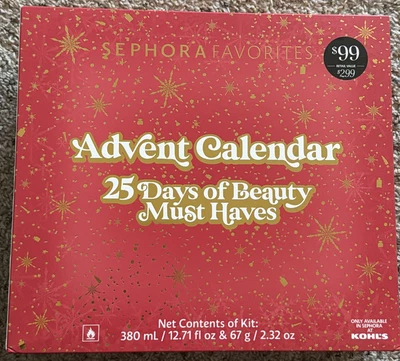 NEW! 2025 Sephora Favorites' Kit ADVENT CALENDAR - 25 Days of Beauty - Image 1 of 2