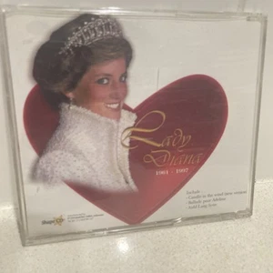 Lady Diana 1961-1997 Cd Rare 3 Track Elton John - Heart /love Disc - Picture 1 of 4