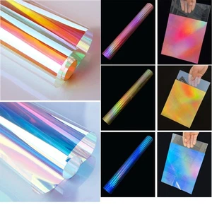 Rainbow Effect Chameleon Window Film Decorative Window Tint Glass Sticker Xmas - Picture 1 of 21