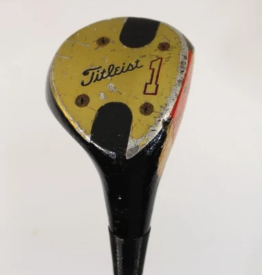 Vintage Tour Model Titleist Driver Wooden Head Junior Golf Club RH Steel 37.5" - Image 1 of 4