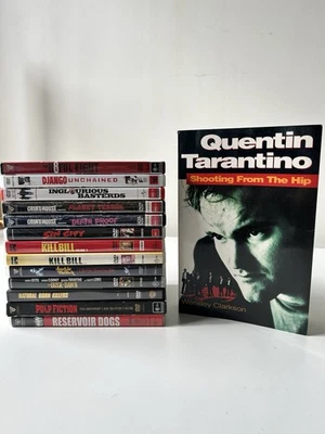 Quentin Tarantino DVD Collection Lot (13 Films + Book)  - image 1 of 4
