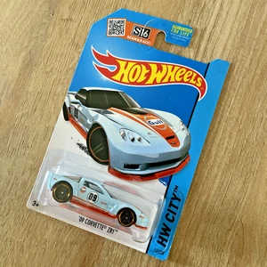 Hot Wheels 2015 #12 '09 Corvette ZR1 Blue Gulf Livery HW City - Bild 1 von 5