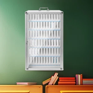 Armadietto armadietto cellulare 72 slot armadietto porta telefono con maniglia per ufficio palestra - Foto 1 di 17