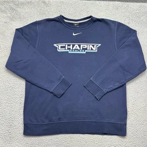 Nike 598438-419 Medium Chapin Eagles Team Club Fleece Navy Crewneck Sweatshirt - Bild 1 von 13