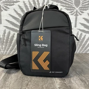 K&F Concept Urban Wander Q8 Sling Bag Black Camera Crossbody Backpack 5L - Picture 1 of 14