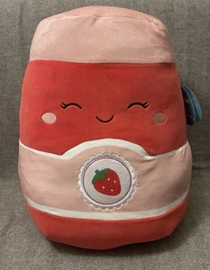 ¡Nuevo! Juguete de peluche Squishmallows JANNA the Stawberry Jam 14" (2023) - Imagen 1 de 3