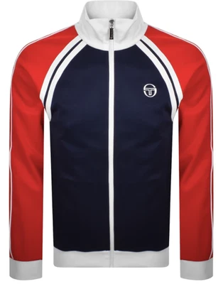 Sergio Tacchini Ghibli Track Top Navy/Red/White - Image 1 of 2