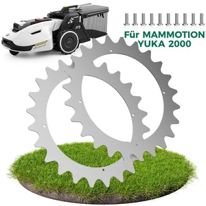 2 Stück Anti-Rutsch-Spike für MAMMOTION YUKA 2000 Rasenmäher mit 10 Schrauben - Picture 1 of 12