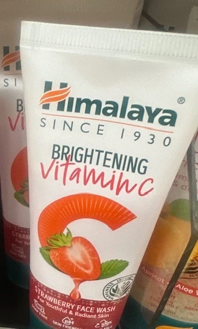 Himalaya Brightening Vitamin C strawberry Face wash Same day Ship! - Image 1 of 1