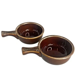 World Ultima Henkelschalen - 2er Set Pot Pie/Französische Suppe Steinzeug braun = - Bild 1 von 14